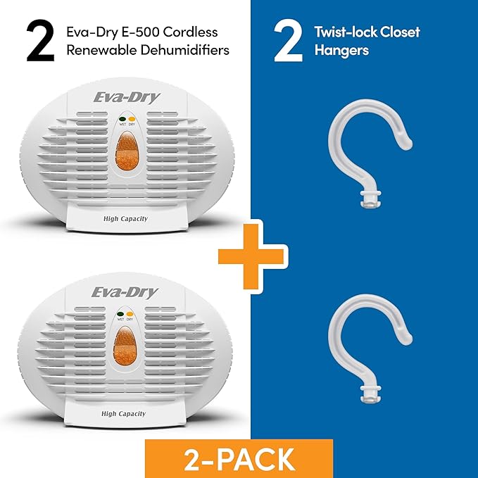 Eva-Dry E-500 Renewable Dehumidifier 2-Pack, and RVs - Image 4
