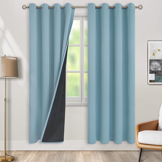 BGment Thermal Insulated 100% Blackout Curtains by BGment