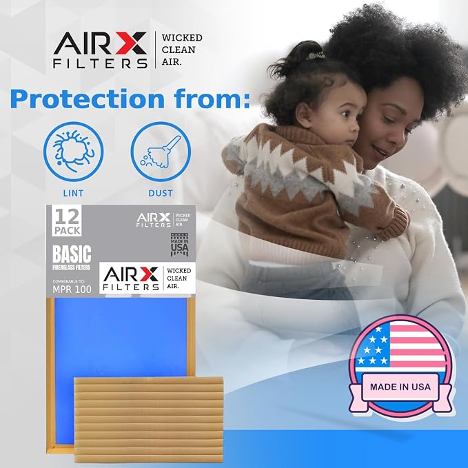 10x20x1 Air Filter Comparable to MPR 100 Basic Economy Furnace Filters - Image 5