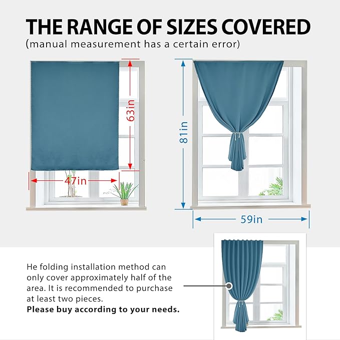 Magic Tape Stick on Portable Curtains - Image 3