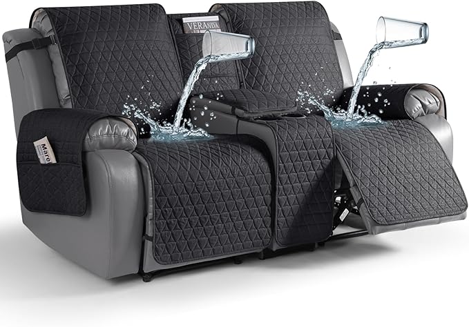 TAOCOCO 100% Waterproof Loveseat Recliner Couch Sofa Covers by TAOCOCO