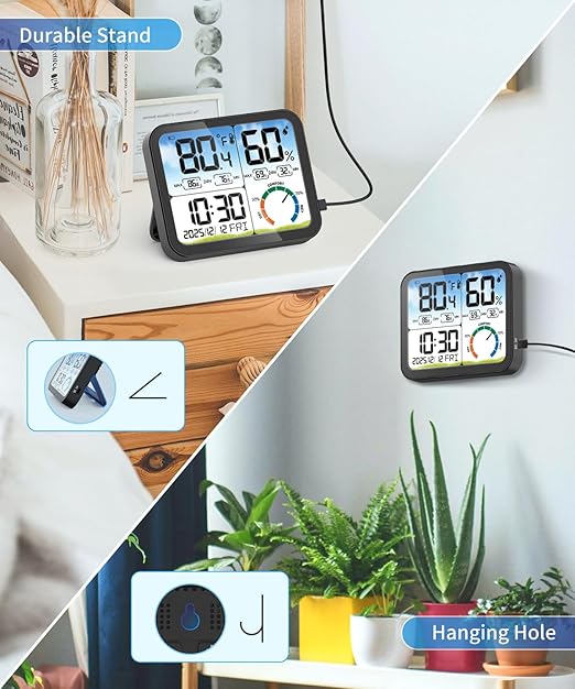 VOCOO Digital Indoor Room Thermometer - Image 9