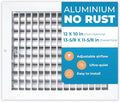 Aluminum 12 x 10 Inch Air Vent Covers by Air360