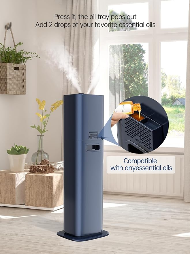 8L Smart Humidifiers for Bedroom Large Room, 2.1Gal Cool Mist Top Fill Diffuser - Image 7