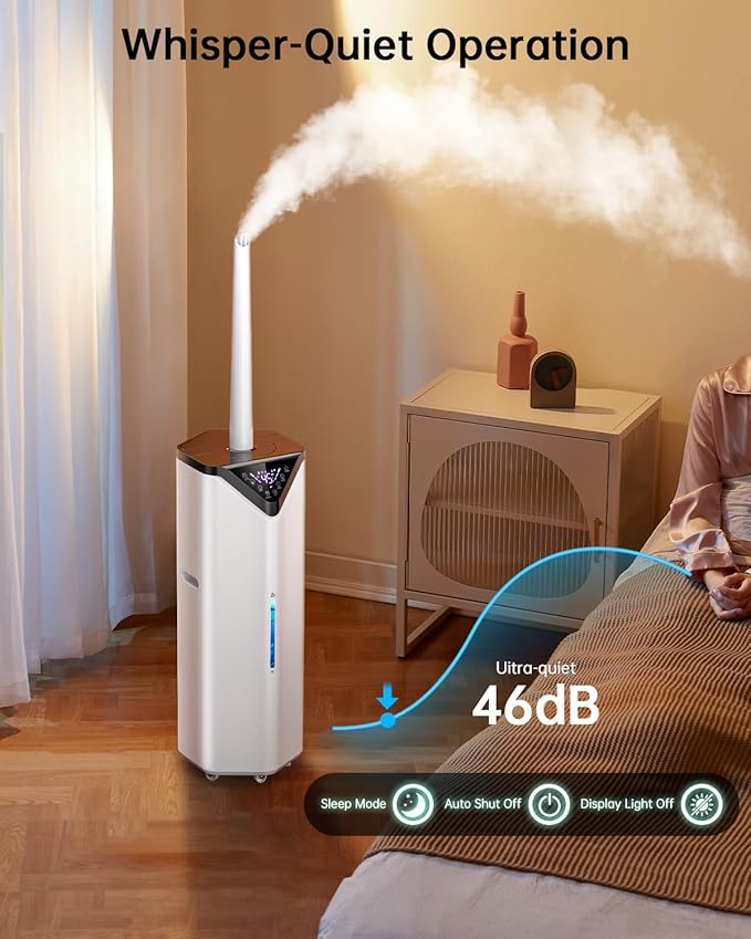 5Gal Smart Humidifier Large Room up to 2800ft², APP & Remote Control, 180° Auto - Image 8