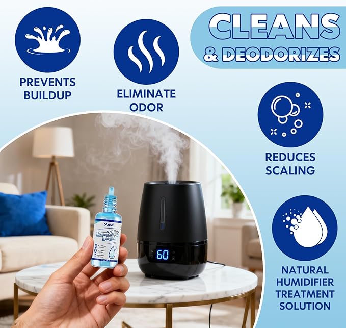 Humidifier Cleaner Drops, Humidifier Water Treatment Cleaning Solution - Image 5