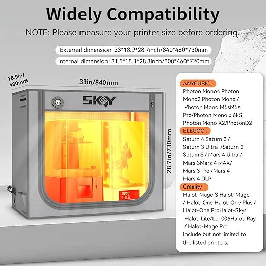 SKOUPHY Double Space Resin 3D Enclosure - Image 7