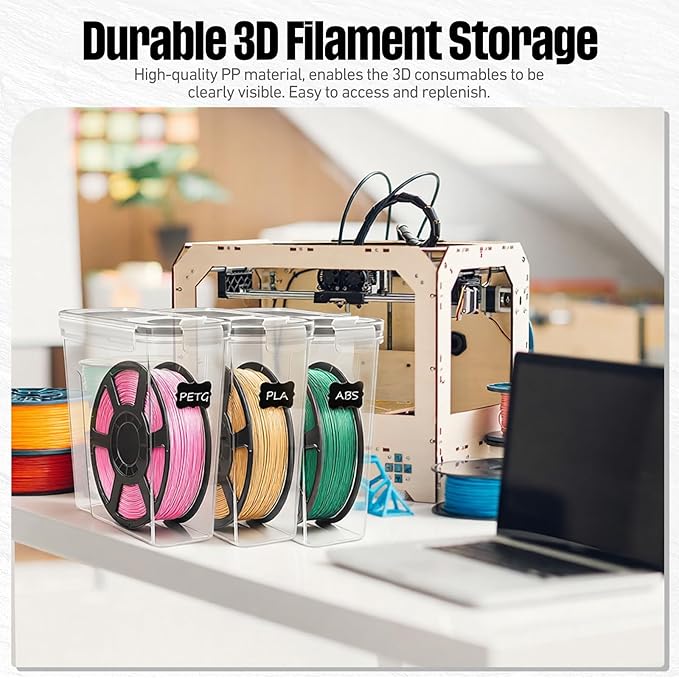 16 Pack 3D Printer Filament Storage Box - Image 4