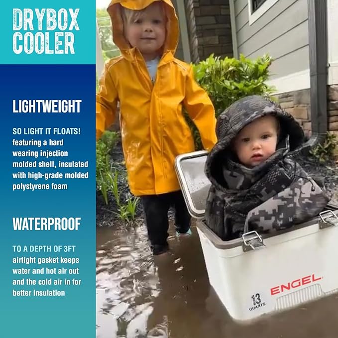 Engel UC7 7.5qt Leak-Proof, Air Tight, Drybox Cooler and Small Hard Shell - Image 8