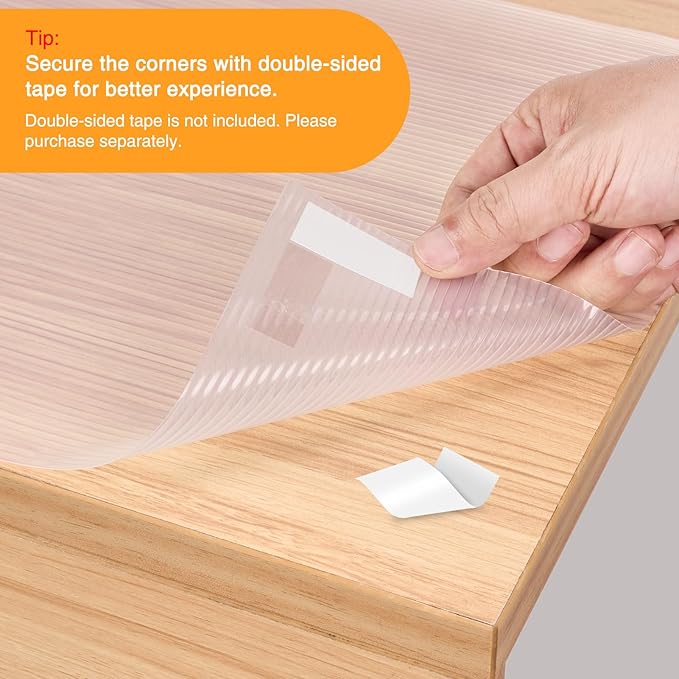 Glotoch Shelf Liner 17.5x360, Non Adhesive Cabinet, Drawer Liner - Image 5
