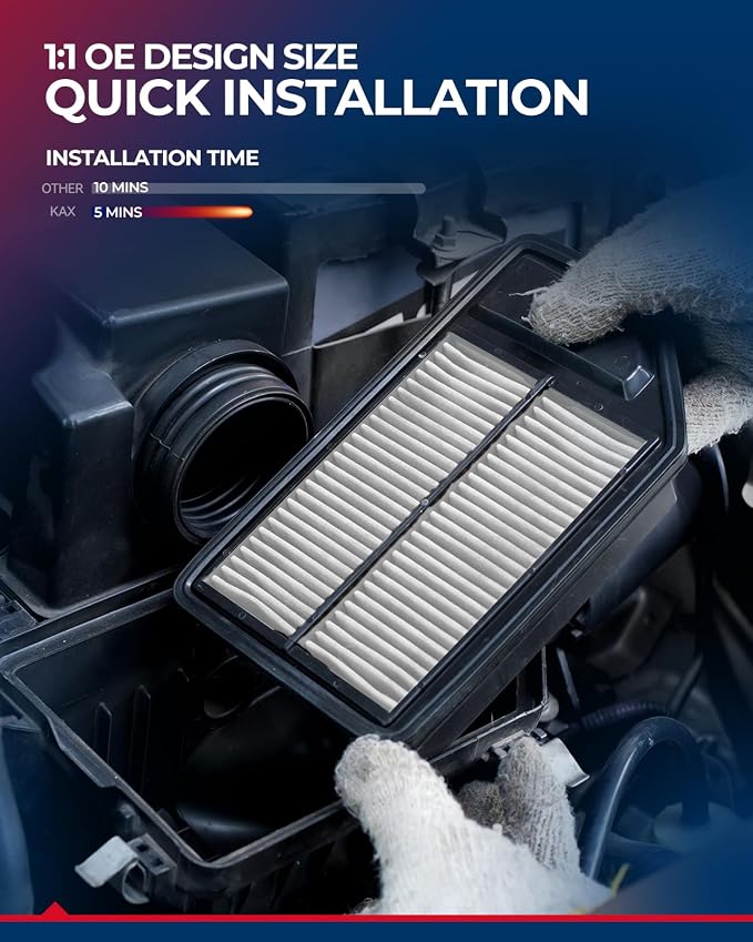 KAX Engine Air Filter, CA12061 Replacement - Image 7