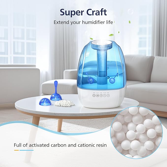 12 Pack Universal Humidifier Tank Cleaner Demineralization Cleaning Ball - Image 6