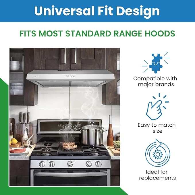 Filter Everything Replacement Broan 99010305 Compatible Replacement Range Hood - Image 4