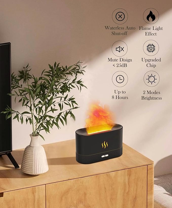Flame Air Diffuser Humidifier, Upgraded Scent Diffuser - Image 2