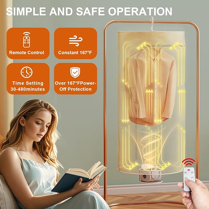 3-in-1 Multifunctional Portable Dryer - Image 5