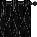 Deconovo Short Blackout Curtains, Thermal Insulated Soundproof Grommet Curtain by Deconovo