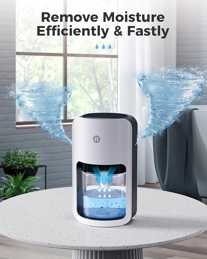 Dehumidifier for Home, 42oz Dehumidifier for Bathroom, Dehumidifiers for Room - Image 2