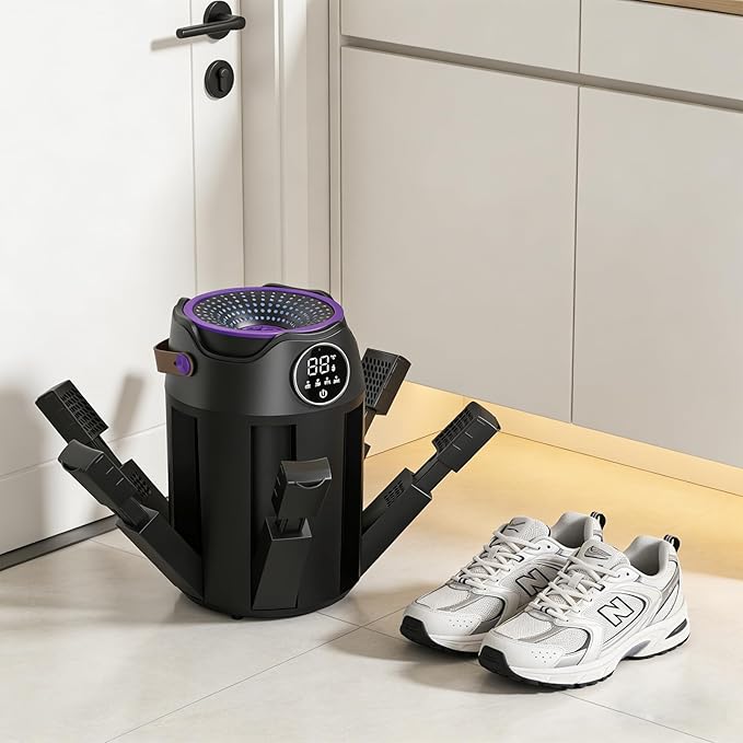 6-Arm Boot and Glove Dryer Family Size – Forced Air Boot Dryer - Image 7