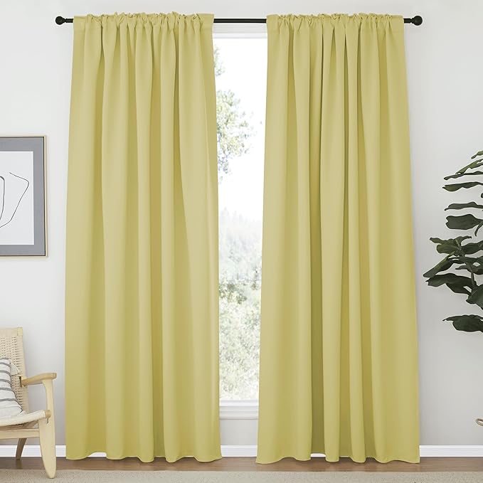 NICETOWN Living Room Blackout Draperies Curtains - Image 2