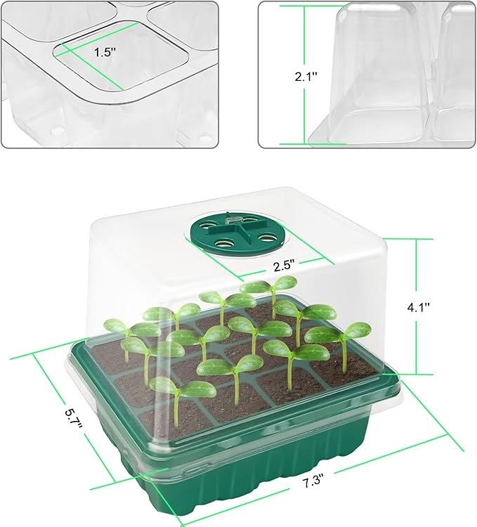 Seed Starter Tray, Seedling Starter Trays - Image 4