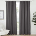 NICETOWN Blackout Living Room Curtains 80 inches Long, 1 Pair, Thermal by NICETOWN