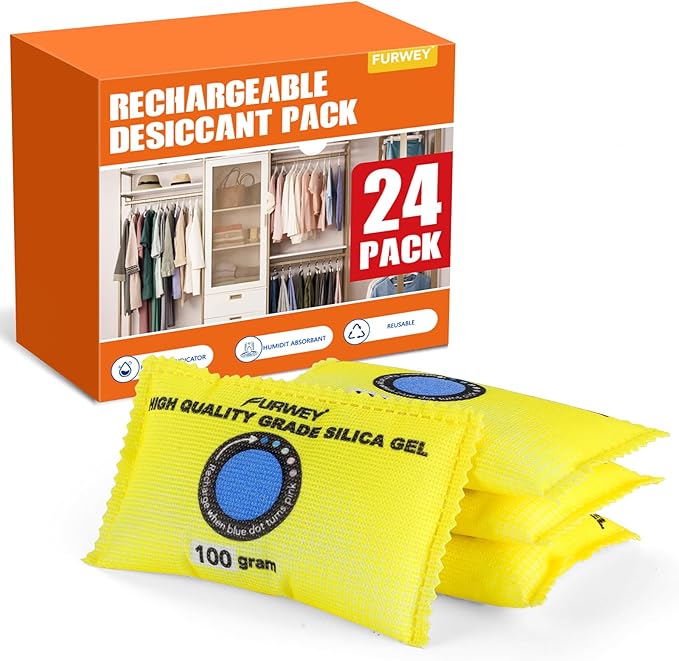 100g Rechargeable Desiccant Packs by FURWEY