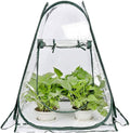 porayhut Pop Up Greenhouse Cover Flower House Mini Gardening Plant Flower by porayhut