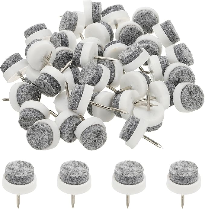 PATIKIL 17 mm Nail-on Felt Pads by PATIKIL