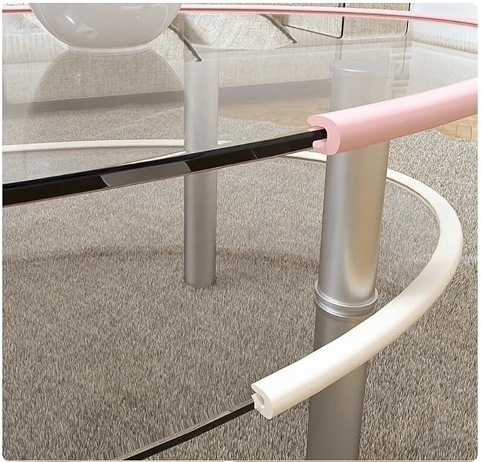M2cbridge U Shape Extra Thick Furniture Table Edge Protectors Foam 6.5 Ft - Image 2