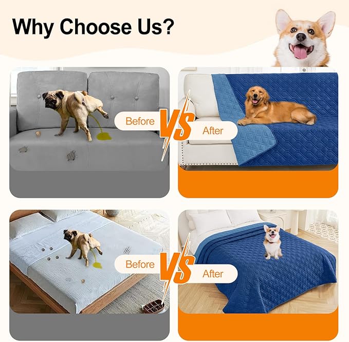 Smiry Reversible Waterproof Couch Covers - Image 5