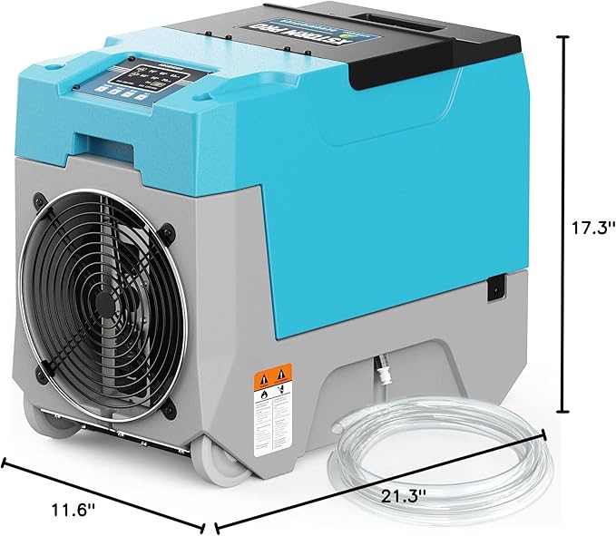 ARGENDON 180 PPD Commercial Dehumidifiers, Crawl Space Dehumidifier - Image 9