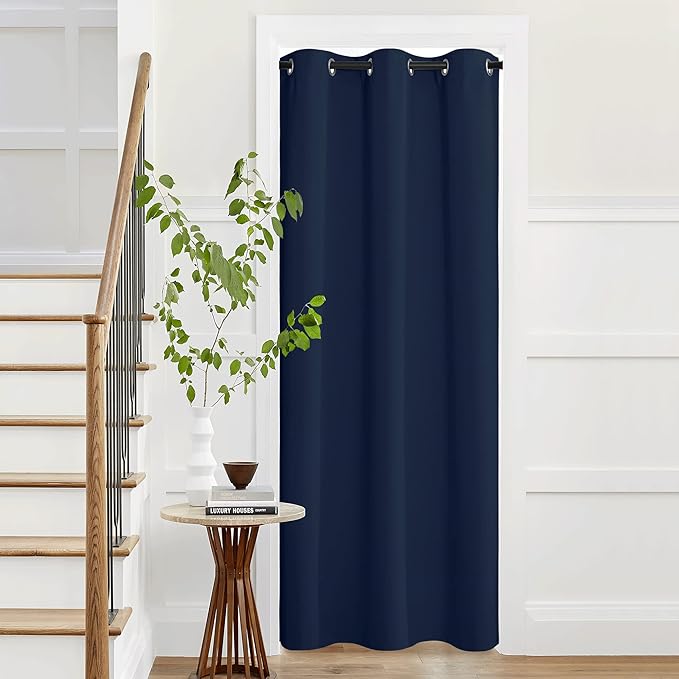 NICETOWN Blackout Curtains for Doorway, Thermal Insulated Light Blocking and by NICETOWN