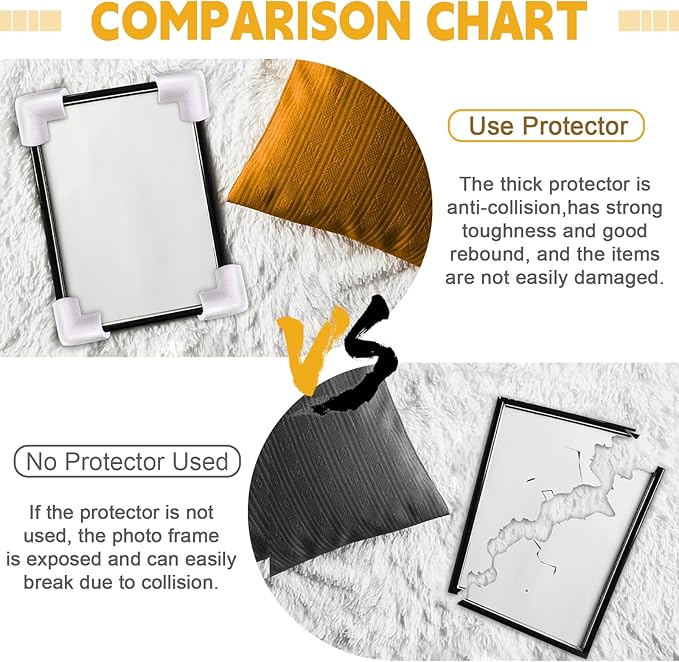 36 Pcs Foam Corner Protectors for Shipping, L-Shaped Edge Guards for TV Moving - Image 5