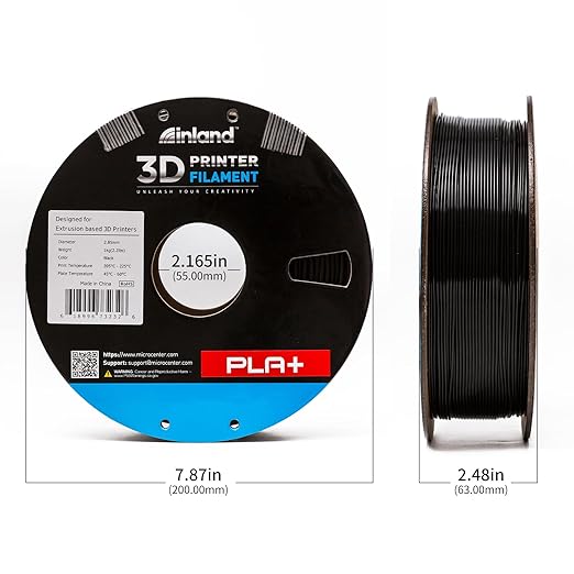 INLAND Micro Center PLA+ 3D Printing Filament 1.75mm - Image 4
