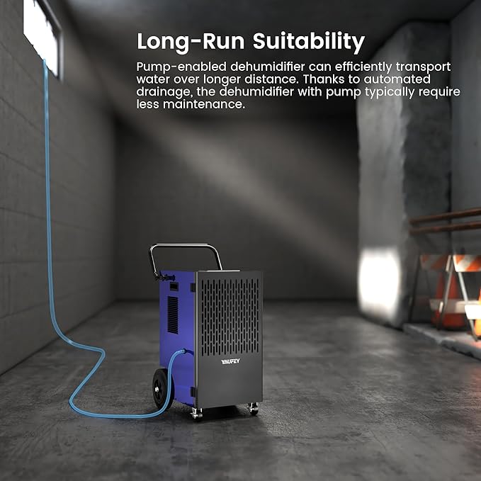 Yaufey 155 Pints Commercial Dehumidifier - Image 5