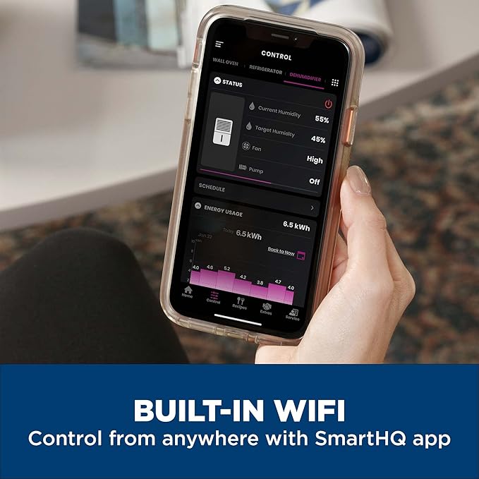 GE Smart Portable Dehumidifier w/WiFi - Image 3