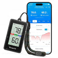 GoveeLife Outdoor Indoor Thermometer Hygrometer IP65 Waterproof, LCD Digital by GoveeLife