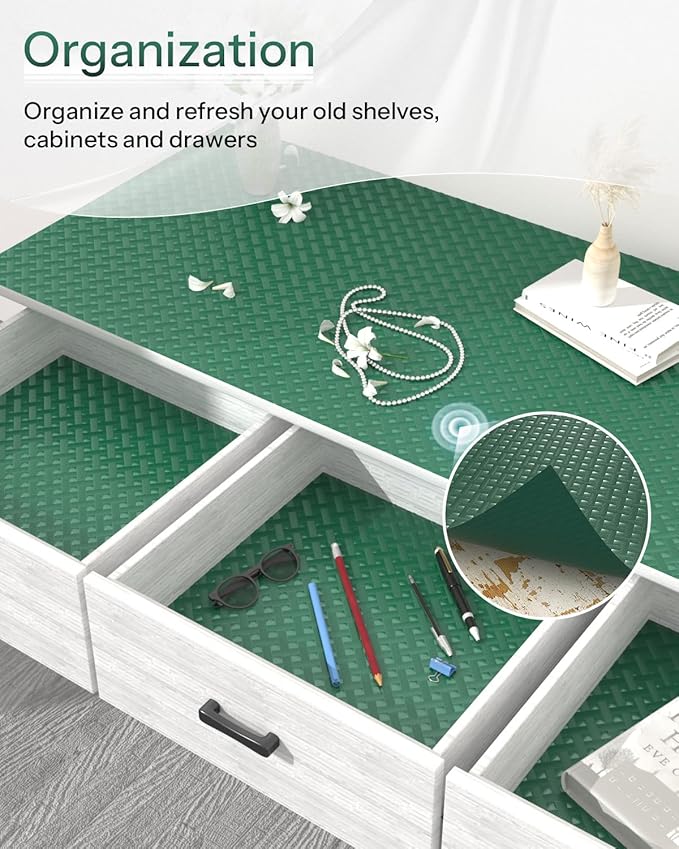 Shelf and Drawer Liner for Kitchen Cabinet, Non-Adhesive 12in x 120in - Image 5