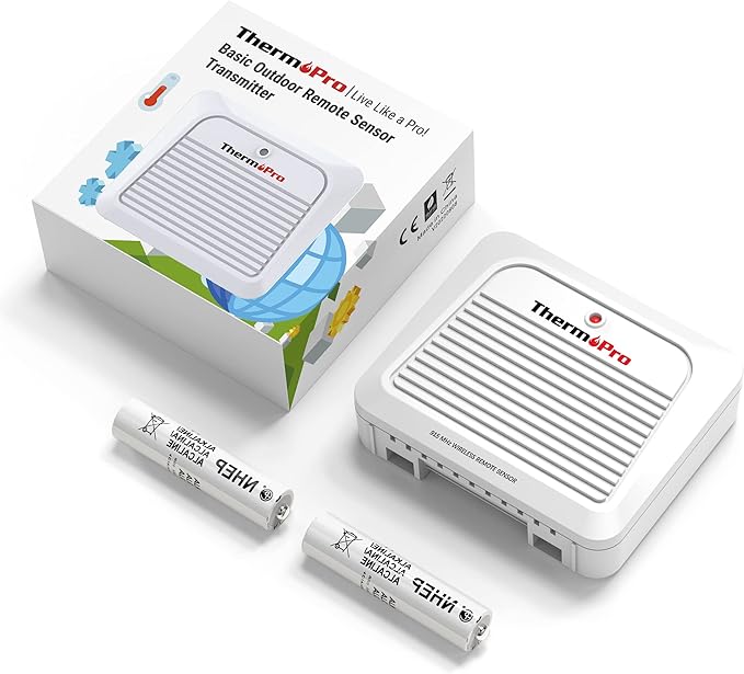 ThermoPro TX-7B Additional Outdoor Sensor Transmitter, Only - Image 6
