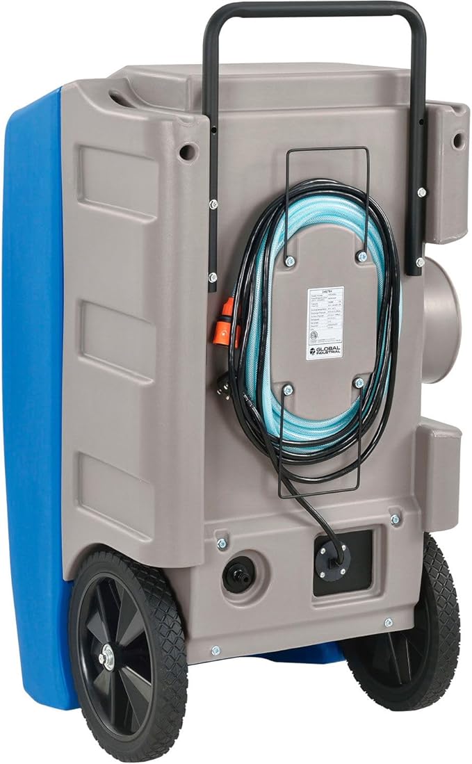 Global Industrial Dehumidifier Commercial Grade Low Grain Refrigerant 250 Pint - Image 3