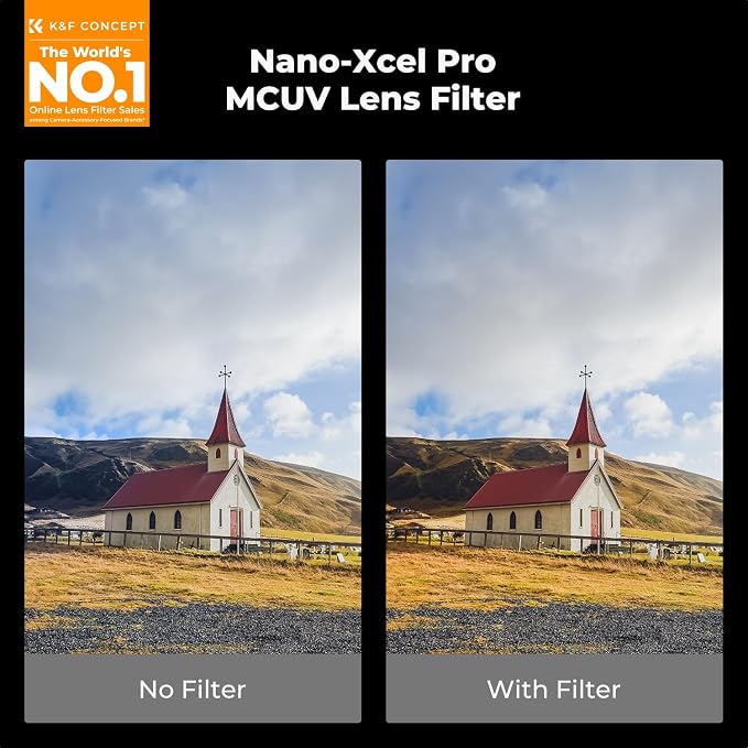 K&F CONCEPT 82mm MC UV Lens Protection Filter Super Slim - Image 2