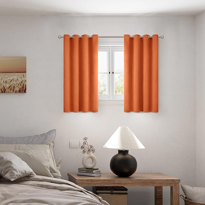 BGment Short 100% Blackout Curtains - Image 2