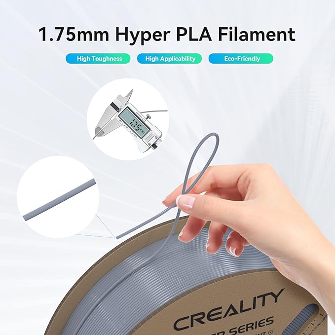 Creality Hyper PLA Filament 1.75mm, 30-600mm/s High Speed 3D Printer Filament - Image 5