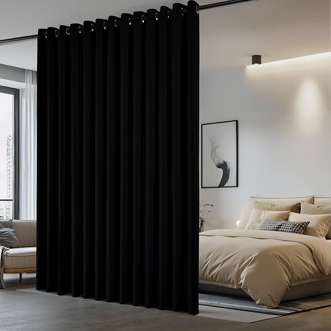 NICETOWN Room Separating Divider, Room Divider Curtain Screen Partition by NICETOWN