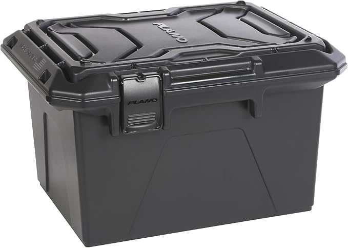 Plano Ammo Crate, Lockable Plastic Ammunition Storage Box, Water-Resistant by PLANO%C2%AEOutdoors