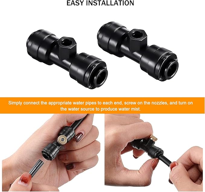Brass & Black Misting Nozzles Kit - Image 6