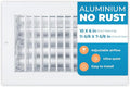 Aluminum 10 x 6 In Heater Vent Deflector Wall AC Grille – Premium Register Vent by Air360