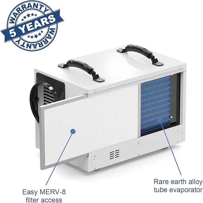 ALORAIR 120 Pints Commercial Dehumidifier - Image 5