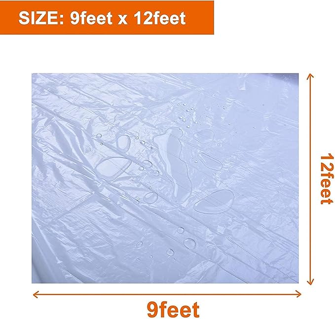 Clear Plastic Sheeting Drop Cloths - Image 7