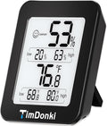 Digital Hygrometer with Max and Min Records 10s Fast Refresh by Unknown
